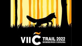 Cartel de Trail Coruña 2022.