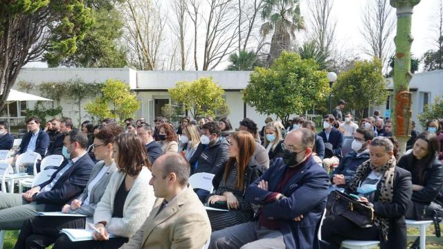 Así ha sido la feria de empleo de la escuela de negocios coruñesa