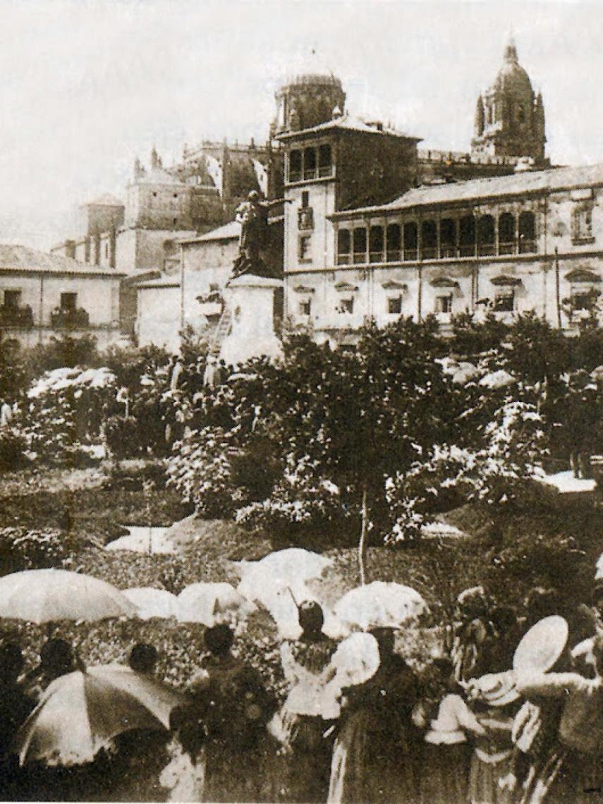 Inauguración del monumento a Colón, 09 de septiembre de 1893