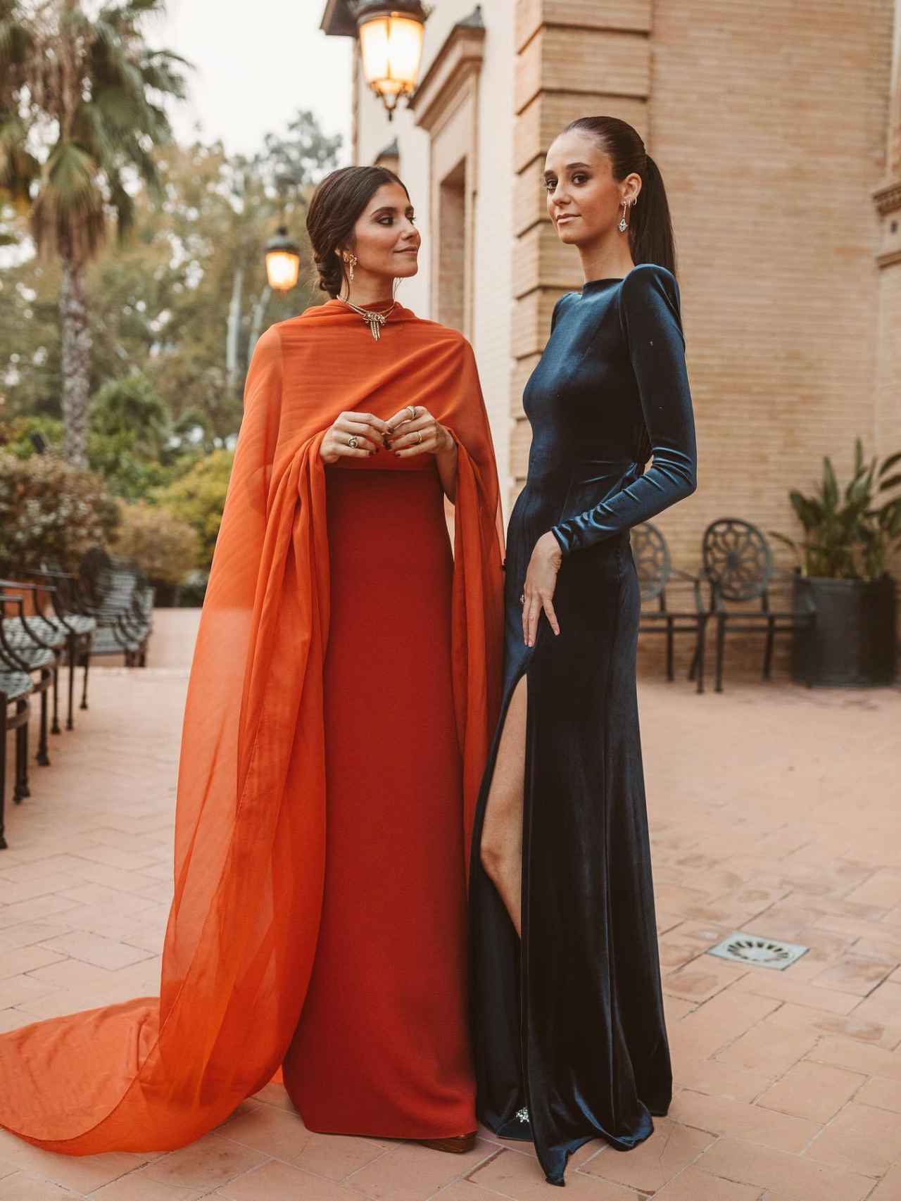 María García de Jaime y Victoria de Marichalar de Borbón, sobrina de la reina Letizia, en una imagen de sus redes sociales.