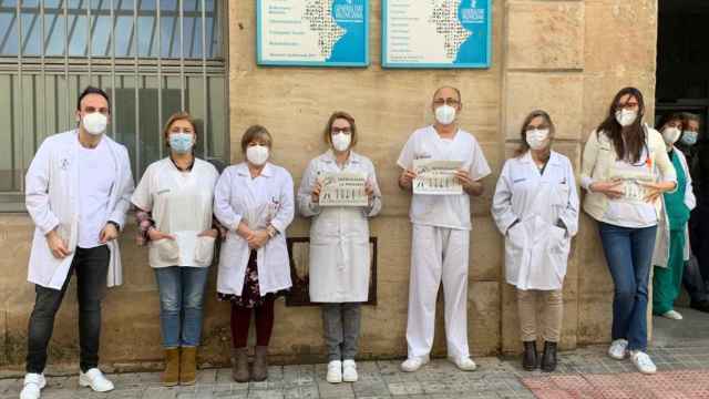 Protestas de los médicos de la Atención Primaria valenciana en diferentes centros.