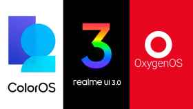 Tres versiones de Android que son iguales: OnePlus, OPPO y realme