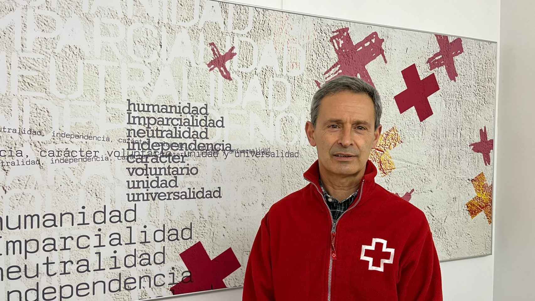 Jesús Rodríguez, coordinador de Cruz Roja en Castilla-La Mancha