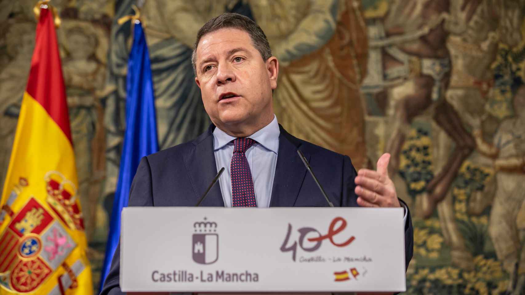 Imagen de archivo de Emiliano García-Page, presidente de Castilla-La Mancha