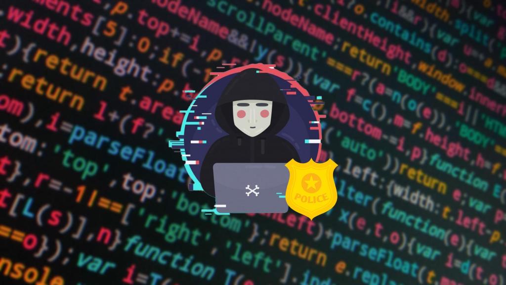 Ilustración de un hacker