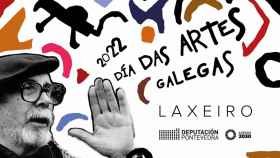 Cartel del Día das Artes Galegas de 2022.CULTURADIPUTACIÓN DE PONTEVEDRA
