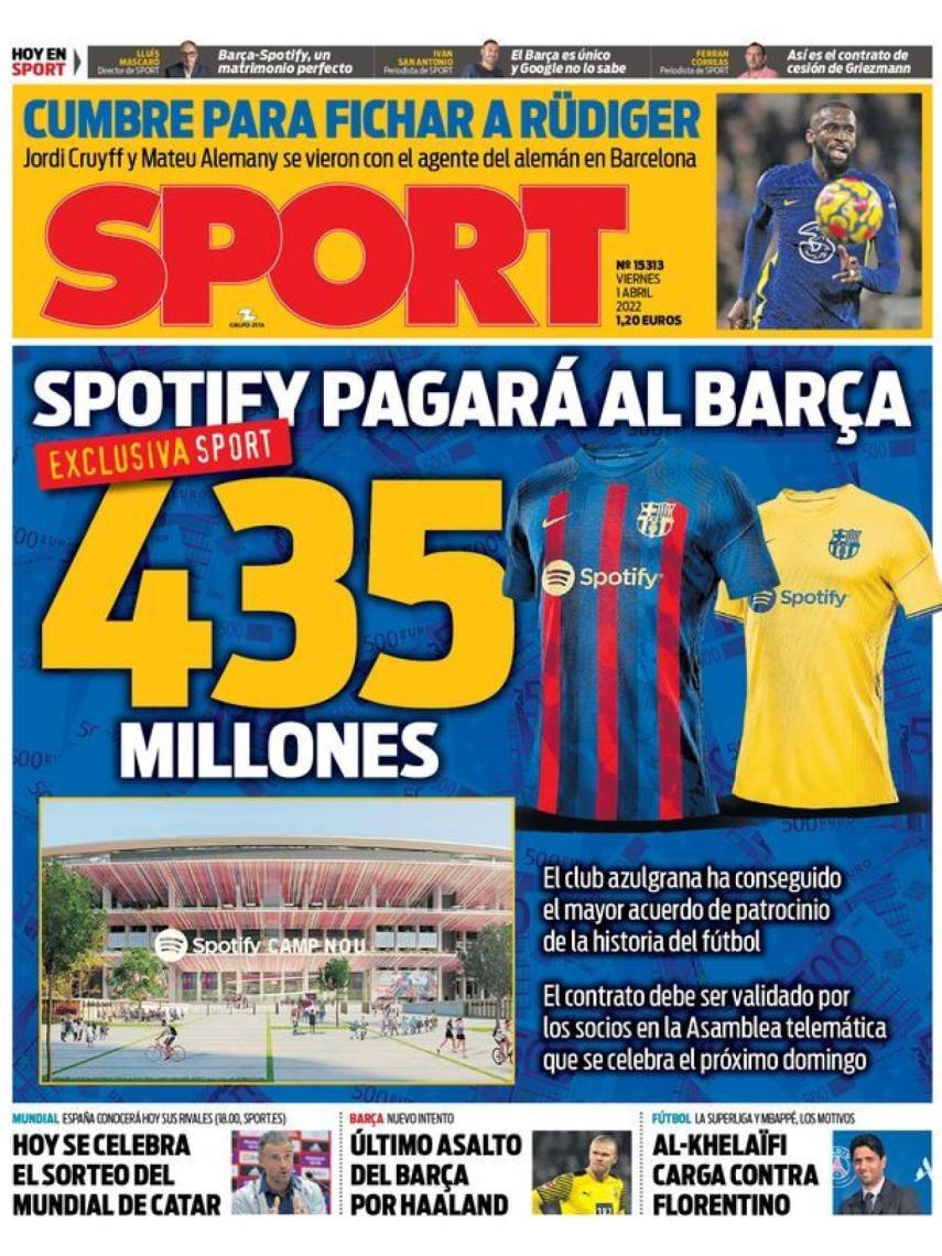 Portada SPORT