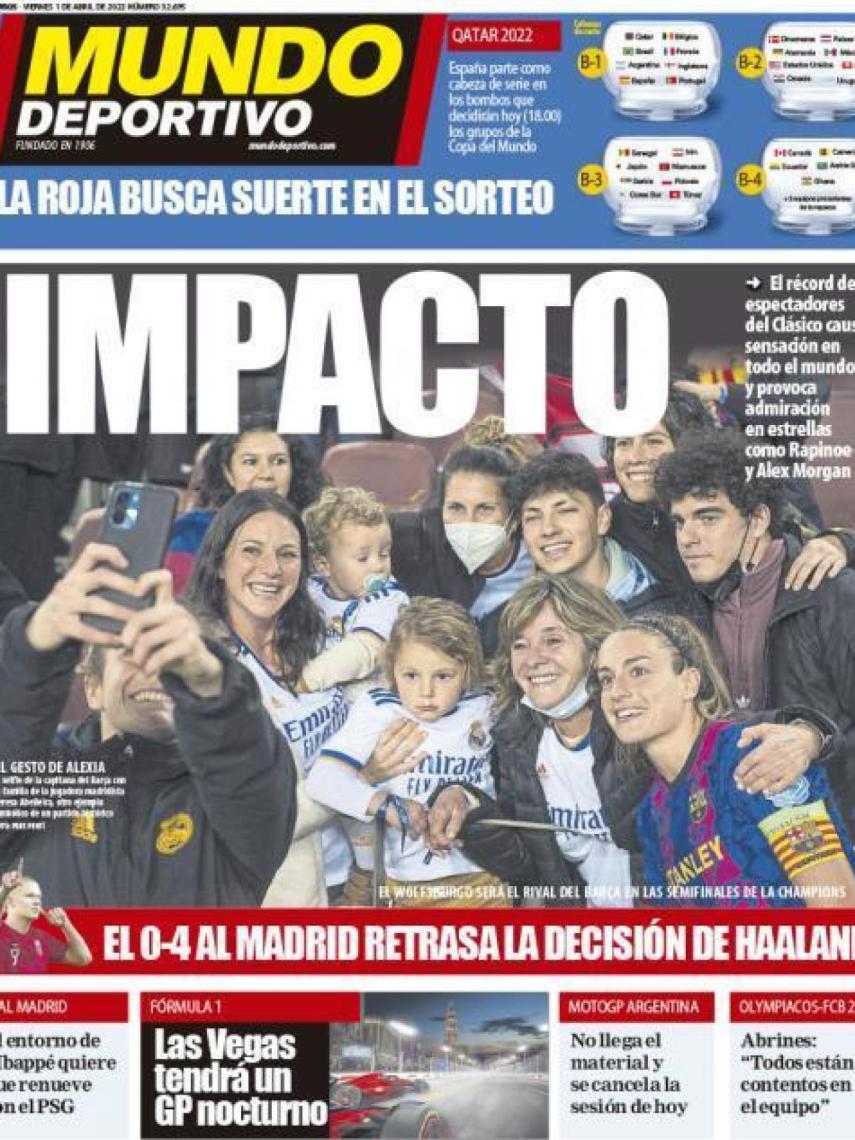 Portada Mundo Deportivo