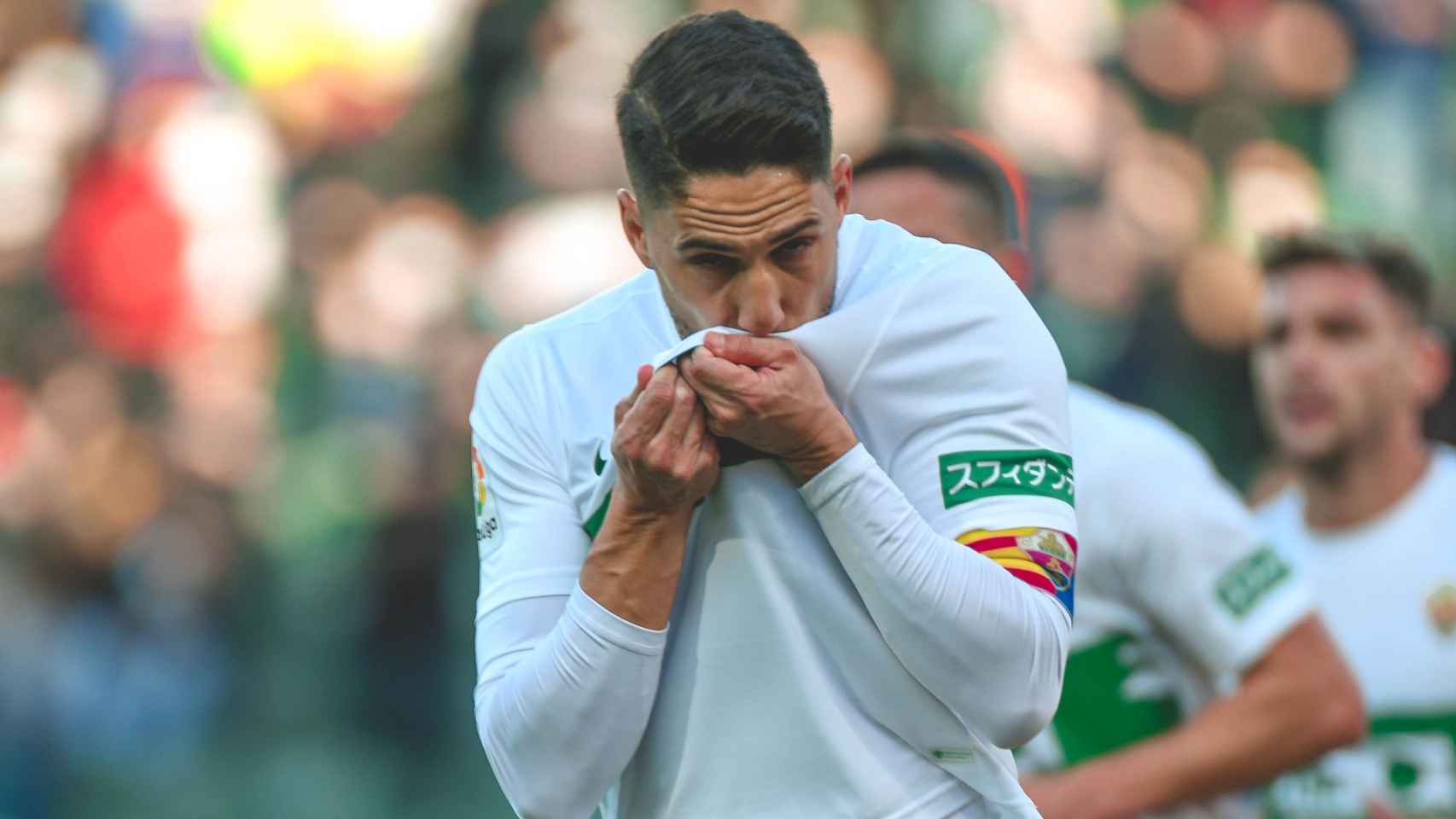 Fidel Chaves, capitán del Elche.
