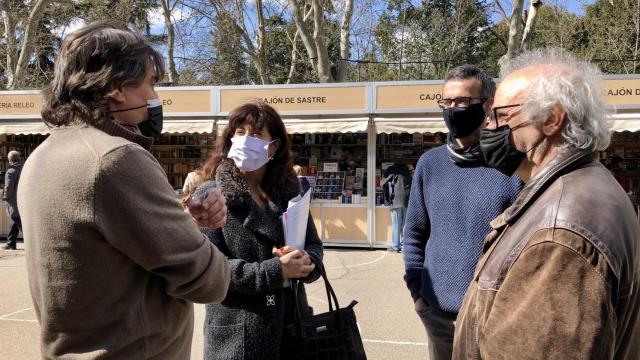 Ana Redondo durante la inauguración de la feria