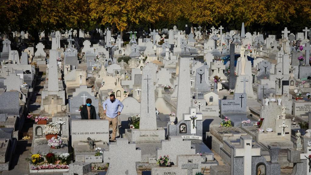 Cementerio de la Almudena, en Madrid.