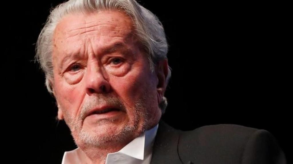 Alain Delon, en el Festival de Cannes de 2019.
