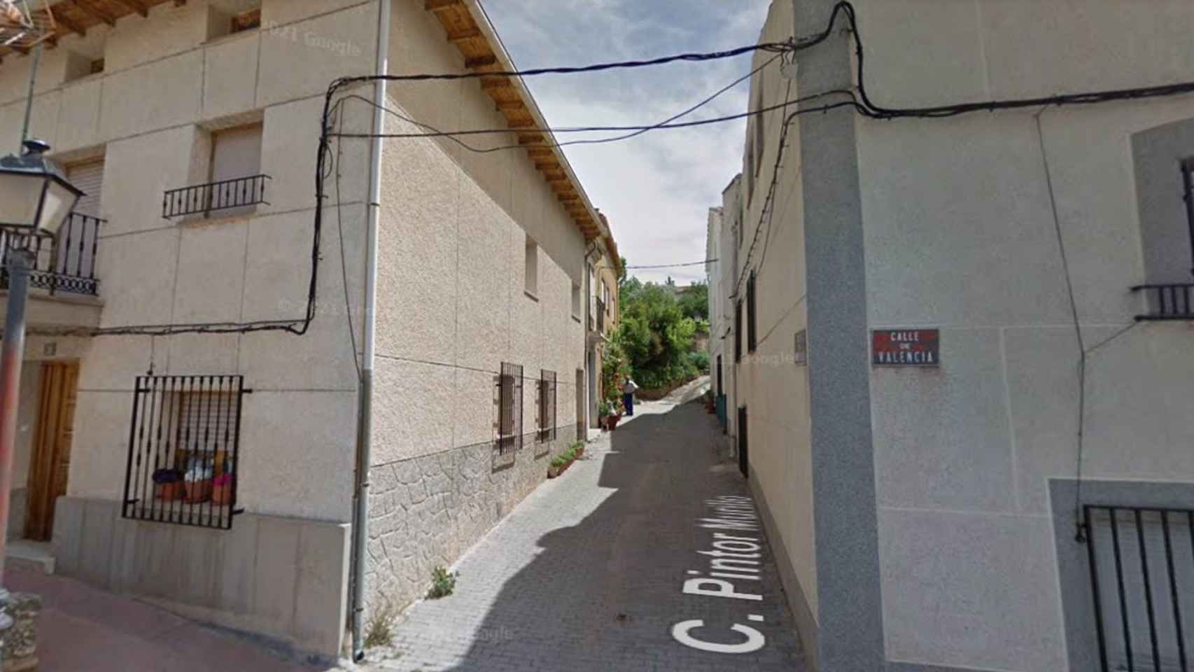 Calle Pintor Murillo de la localidad albaceteña de Riópar (Albacete)