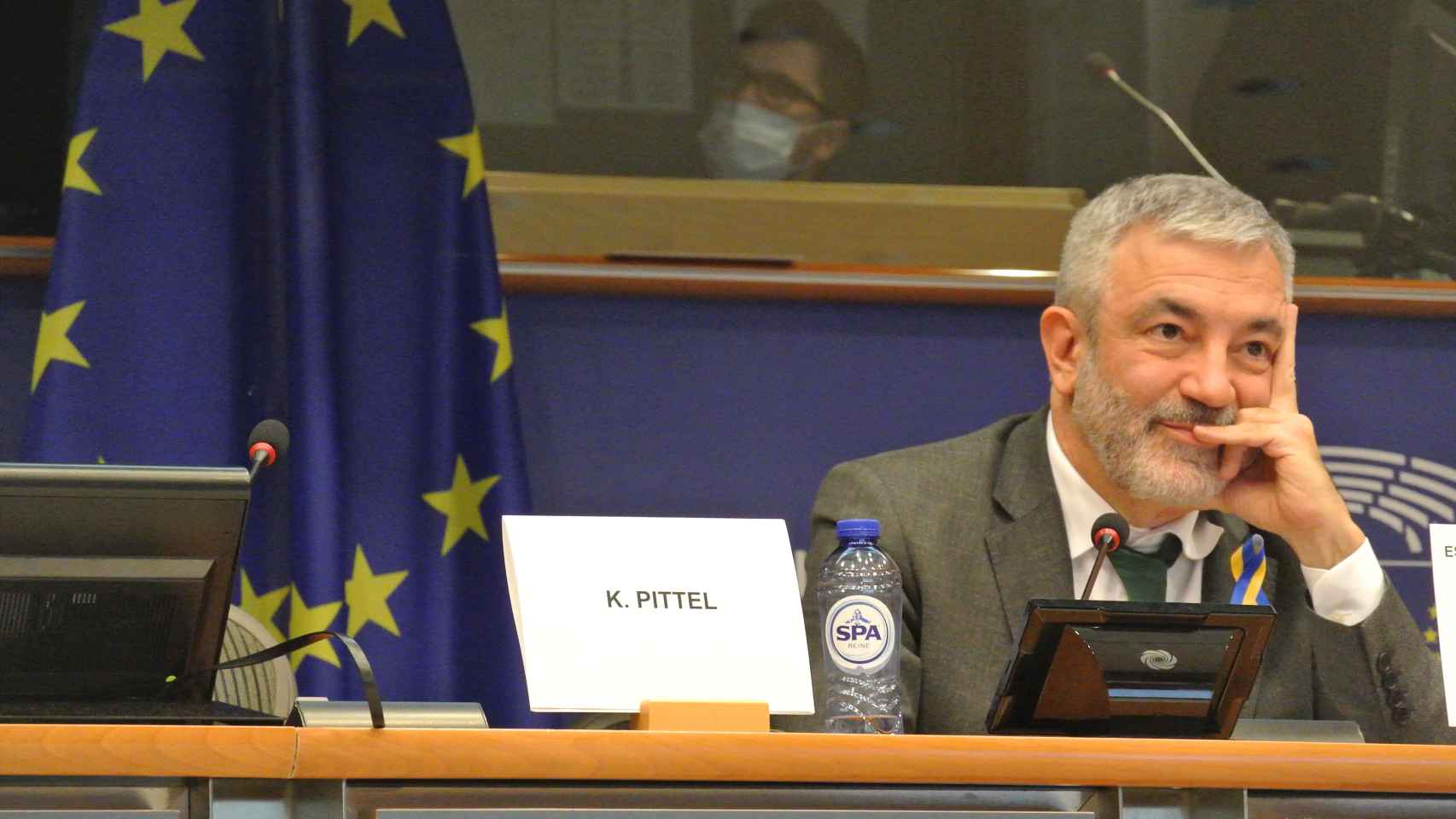 Luis Garicano, líder de Ciudadanos en el Parlamento Europeo, durante el seminario.