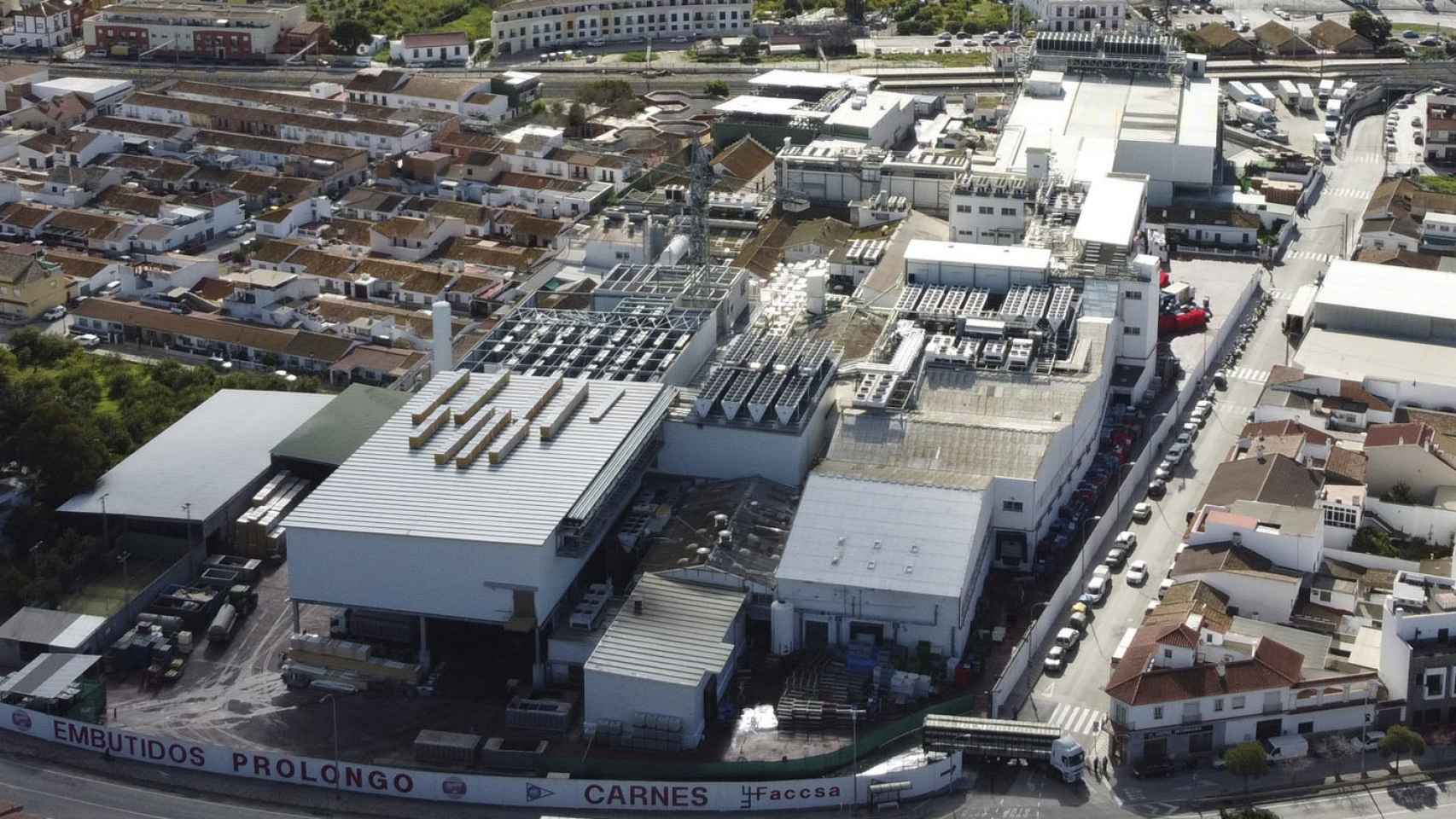 Vista del actual complejo de FACCSA en Cártama, Málaga.