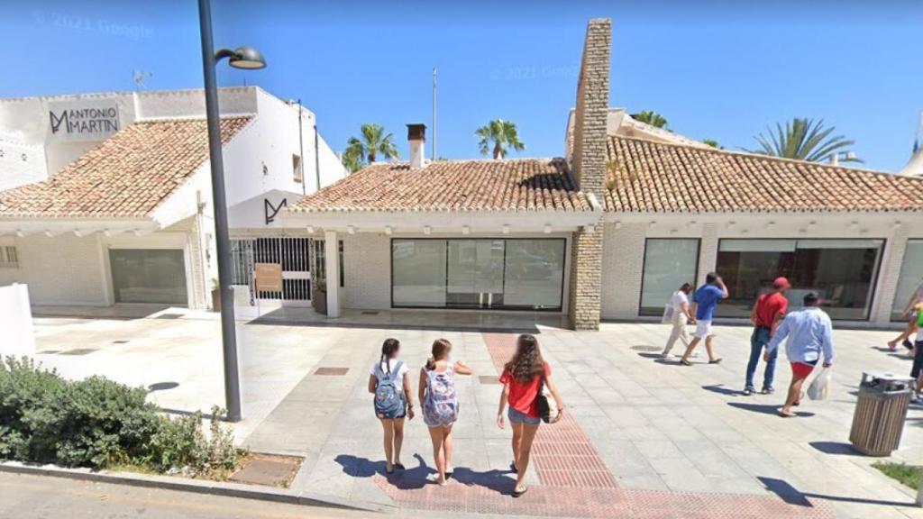 El restaurante Antonio Martín, en Málaga.