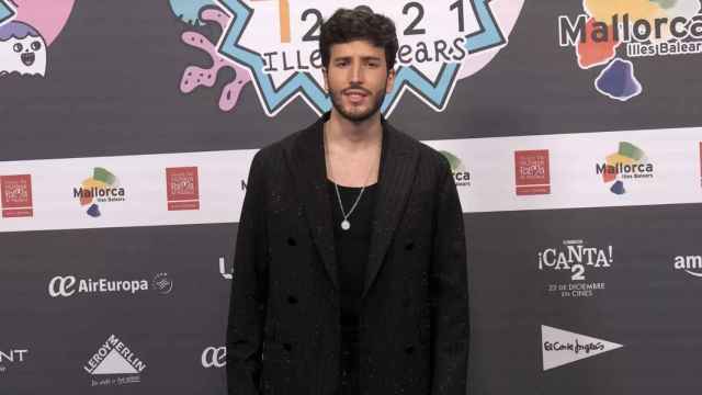 Sebastián Yatra en los 40 Music Awards 2021 en el Velèdrom de Palma de Mallorca.