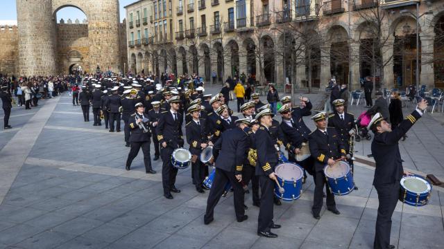 Celebración del Certamen de Toques de la Pasión, que reúne a bandas de varias provincias