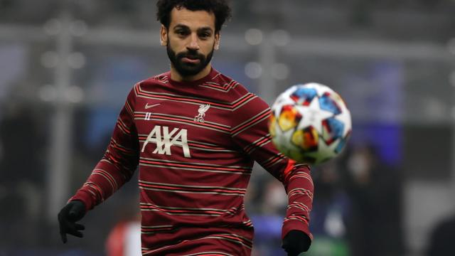 Mohamed Salah, con el Liverpool en 2022