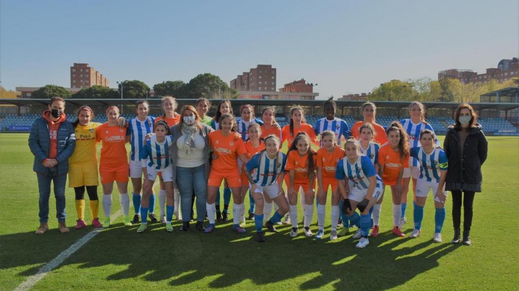 Tita García asiste a un día histórico para el deporte femenino en Talavera de la Reina