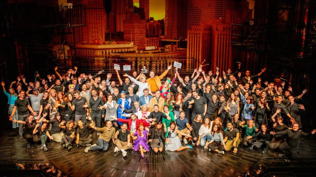 El equipo del musical 'Company', al completo.