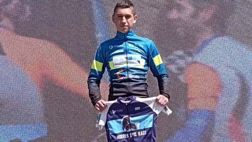 Podio de Adrián Alonso en Las Hurdes