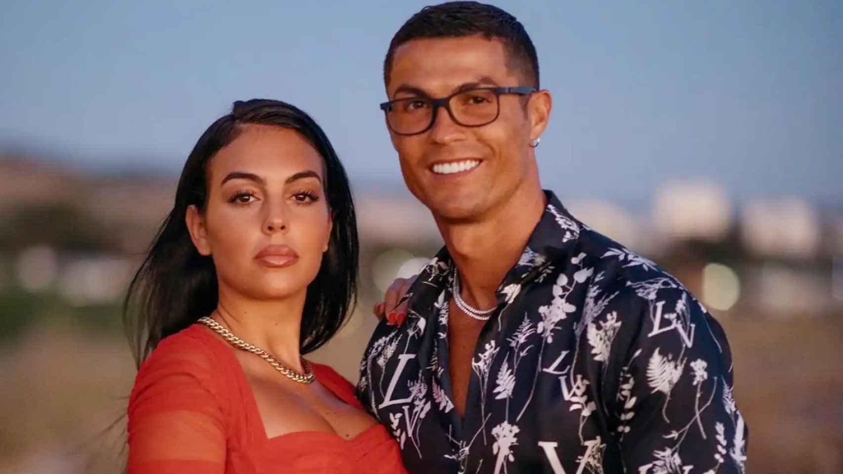 Georgina Rodríguez y Cristiano Ronaldo en una imagen de sus redes sociales.