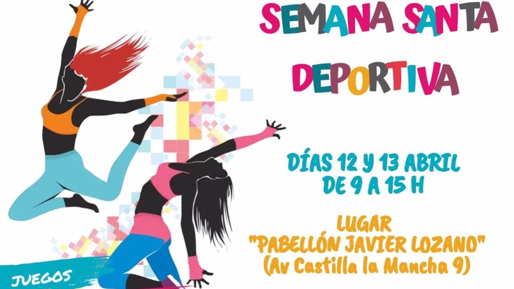 Cartel de la Semana Santa Deportiva de Toledo. Foto: Ayuntamiento de Toledo.