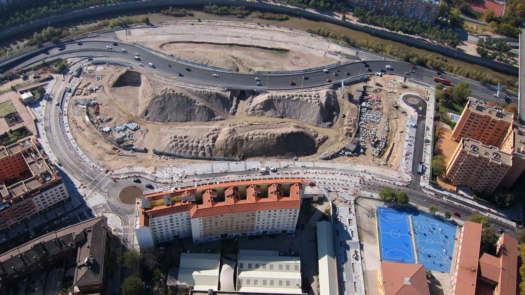 Vista aérea de Ribera del Calderón.