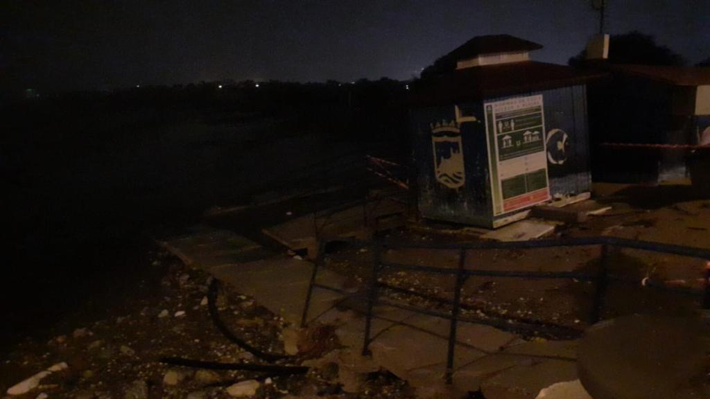 Uno de los paseos marítimos de Málaga capital.