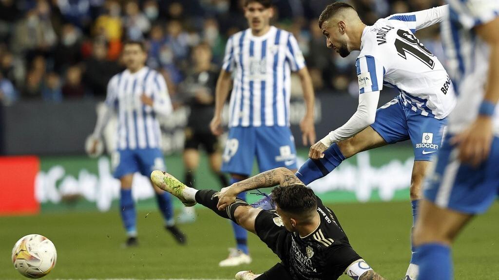 Álvaro Vadillo, en el partido frente a la Ponferradina.