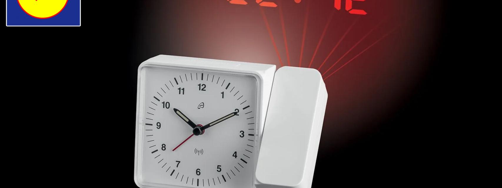 El nuevo gadget de Lidl es un despertador con proyector para que nunca te quedes dormido