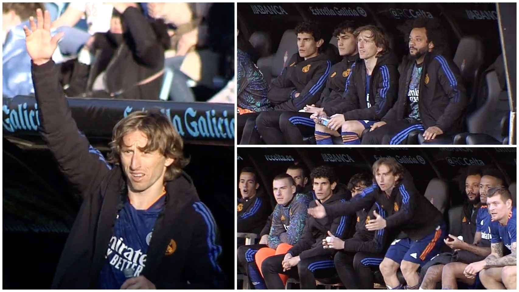 Luka Modric hizo de Ancelotti contra el Celta de Vigo