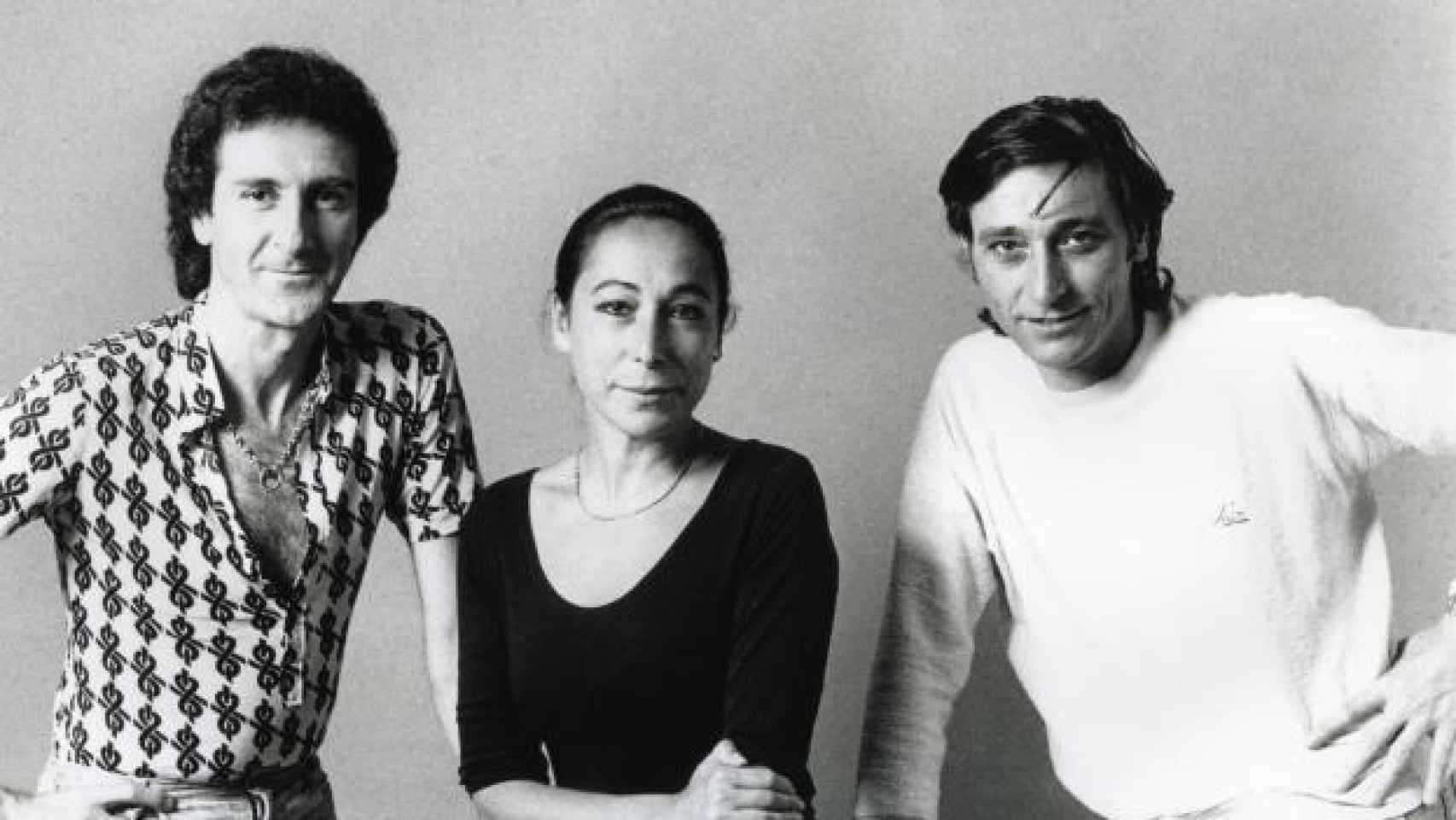 Juan Antonio Jiménez, Cristina Hoyos y Antonio Gades (1974). Foto: Pepe Lamarca