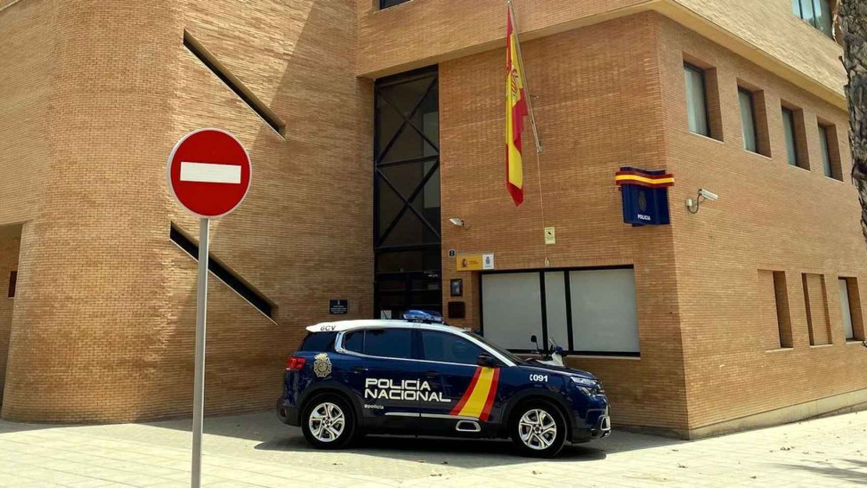 Comisaría de Policía Nacional de la zona norte de Alicante.