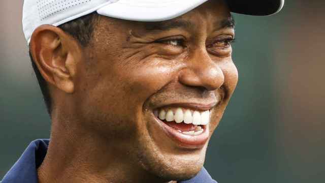 Tiger Woods, en los entrenamientos del Masters de Augusta.