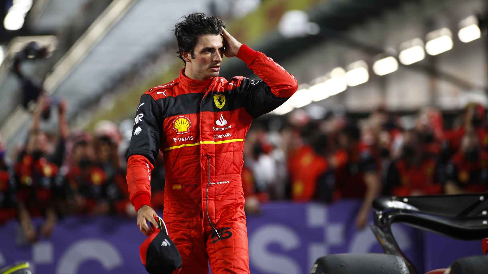 Carlos Sainz en el Gran Premio de Arabia Saudí