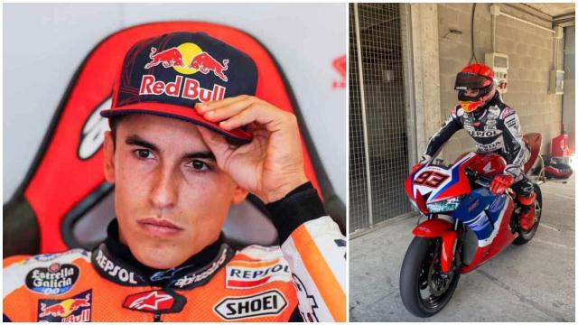 Marc Márquez hace un test tras su diplopía