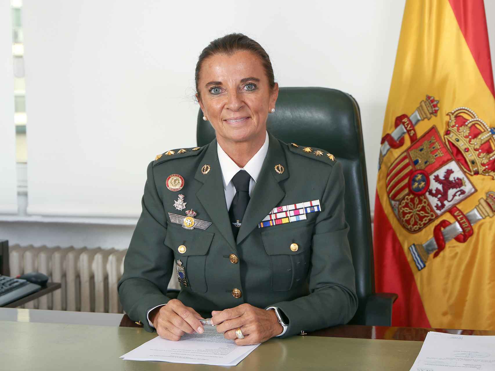 La coronel médico Ana Betegón.