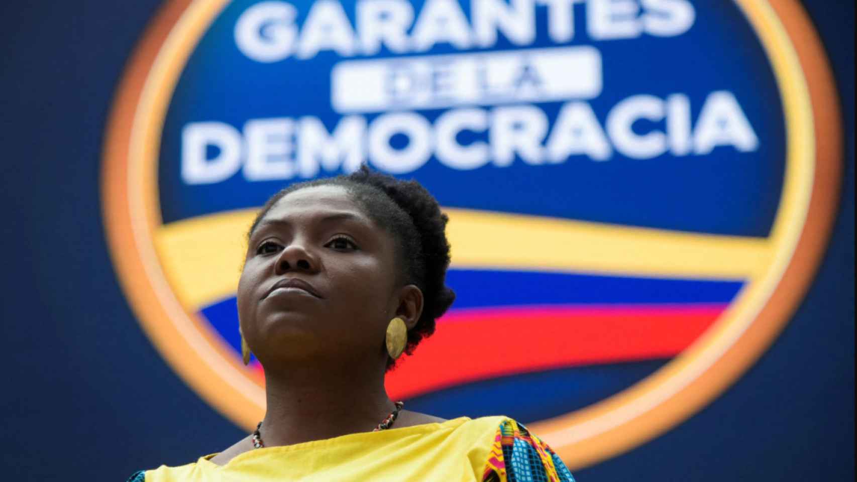 La candidata a la vicepresidencia de Colombia, Francia Márquez.