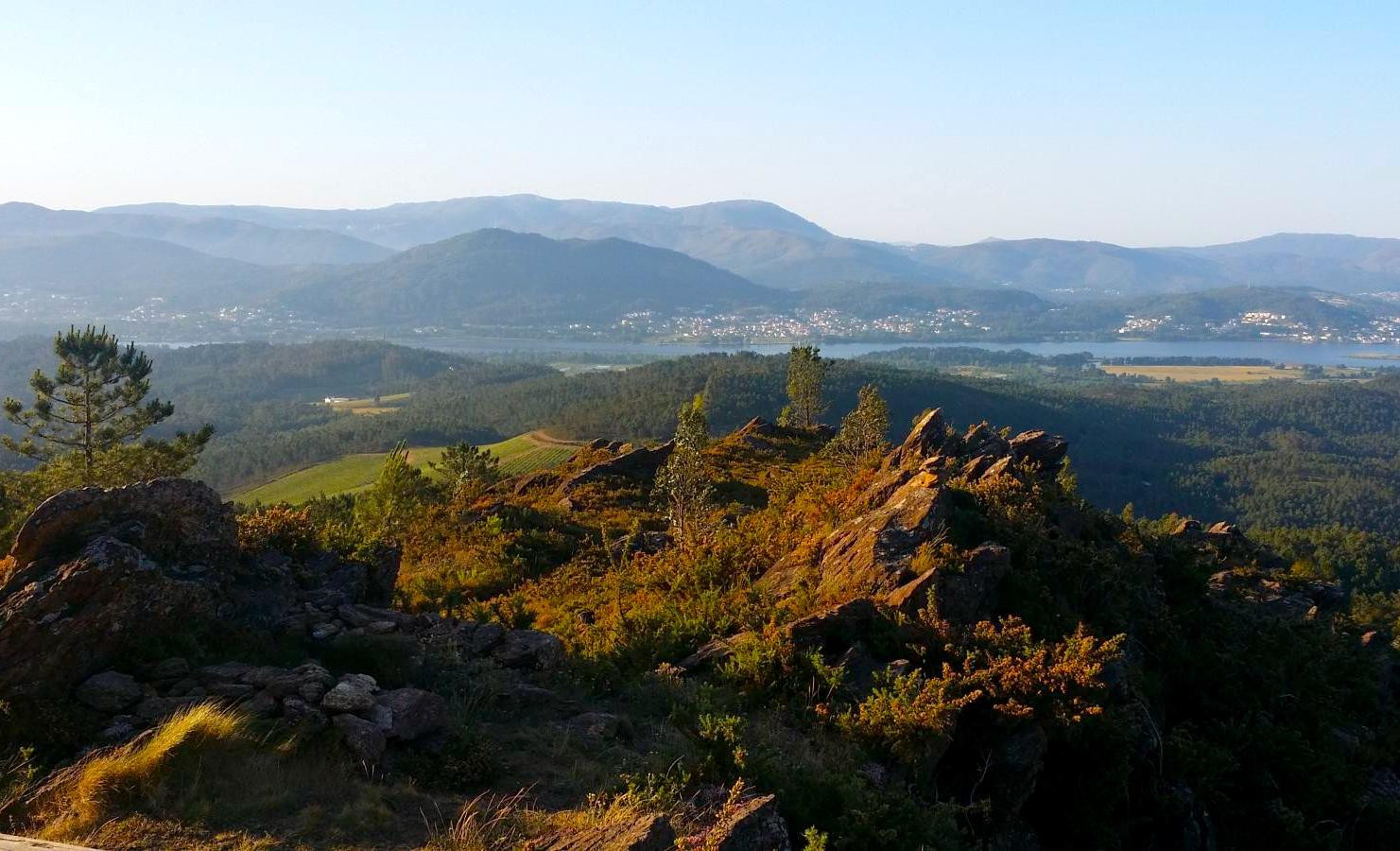 Serra do Argalo, entre O Rosal y Tomiño. Foto: Wikiloc