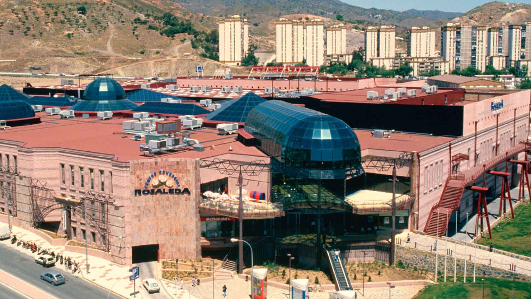 El centro comercial Rosaleda.