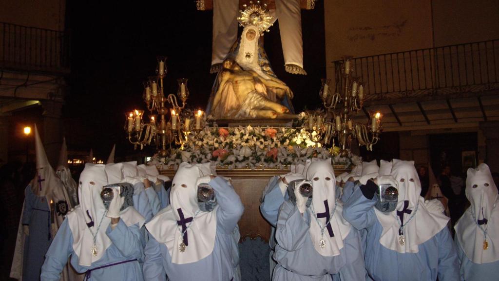 Un paso en la Semana Santa de Peñaranda