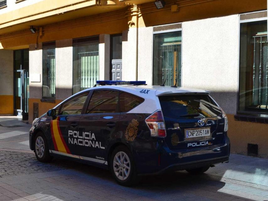Un coche de la Policía Nacional de Soria.