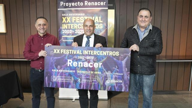 Presentación de una nueva gala solidaria del Festival Intercentros.