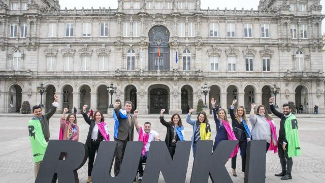 Presentación de la Carrera de los Superhéroes.