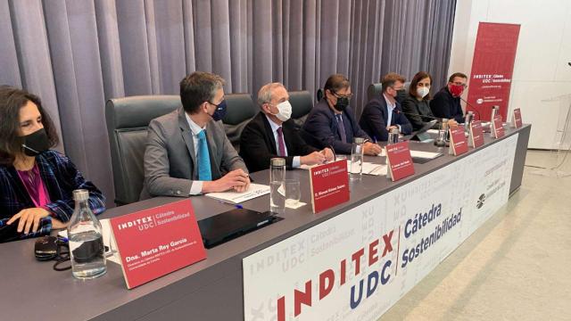Acto de la Cátedra de Inditex-UDC
