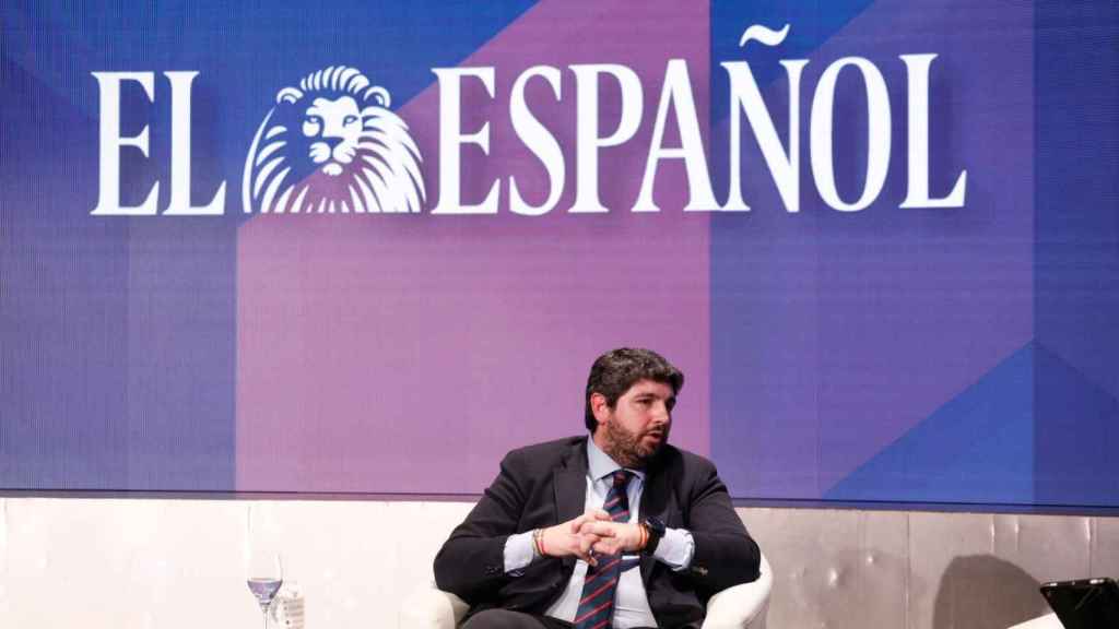 El presidente de Murcia, Fernando López Miras, este miércoles, en 'Wake Up, Spain!'.