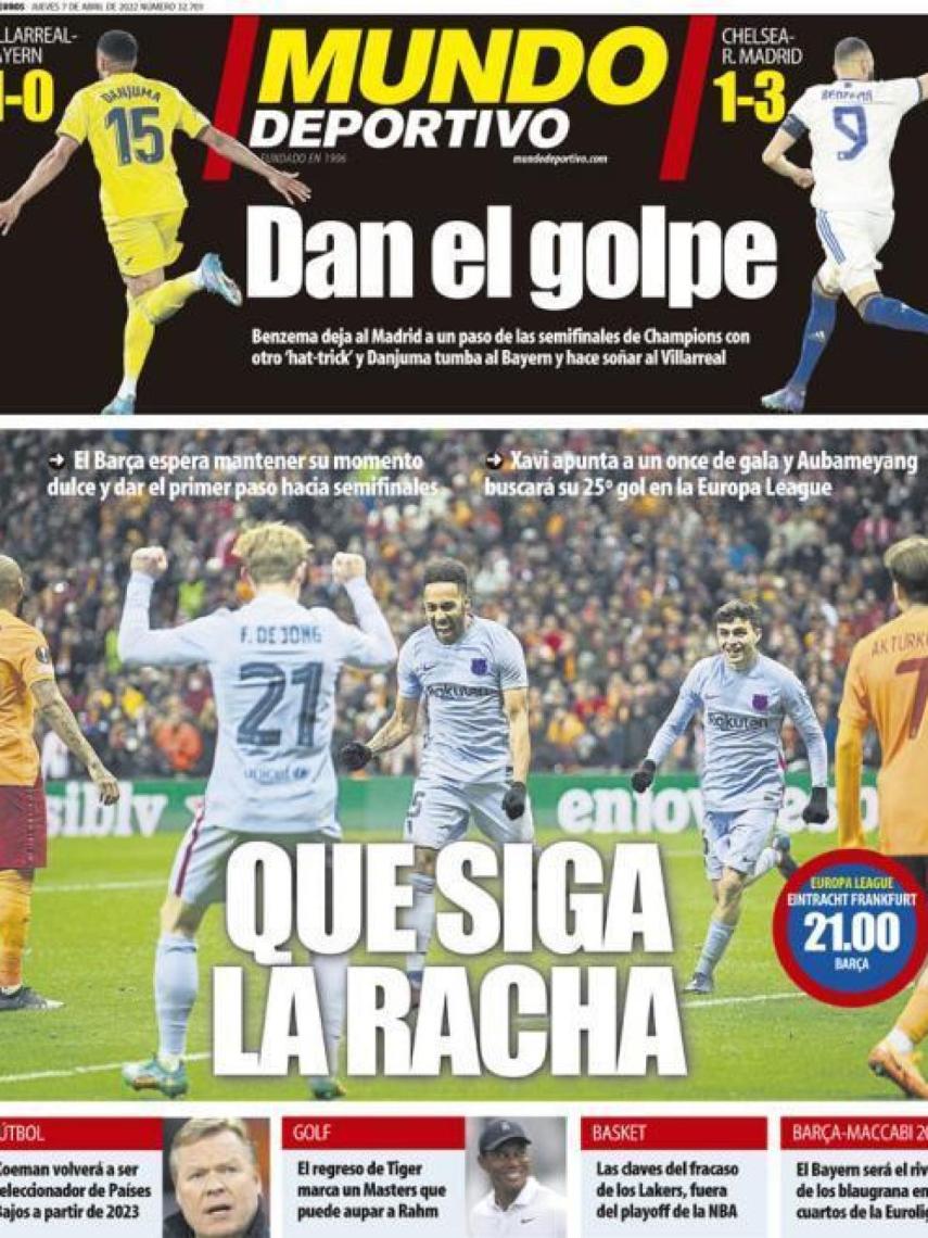 Portada Mundo Deportivo