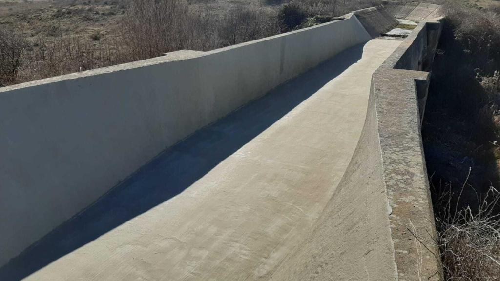 Obras en el Canal de Villagonzalo